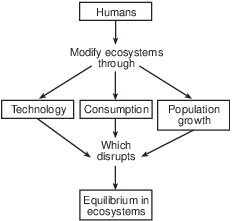 human influences on the environment, human influences on the Earth's resources fig: lenv62017-exampcw_g15.png